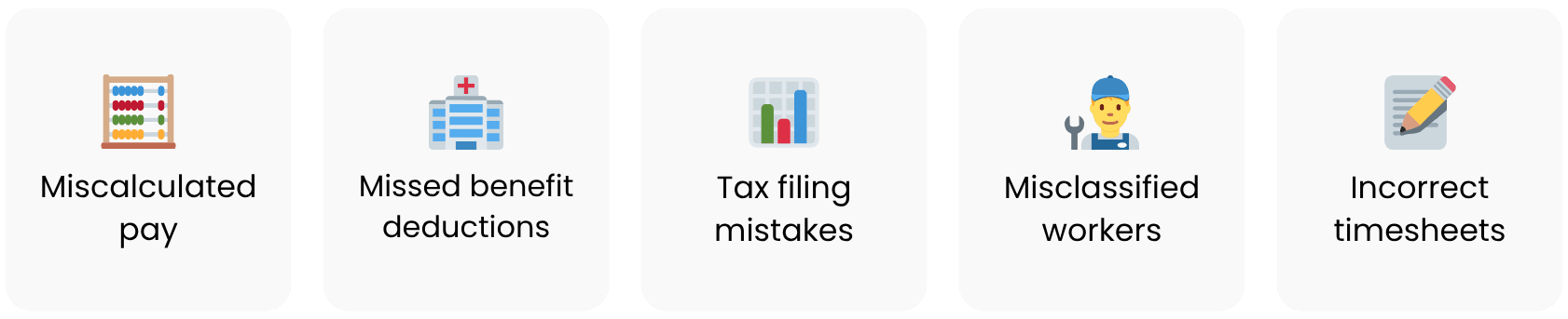 What Counts As A Payroll Error?