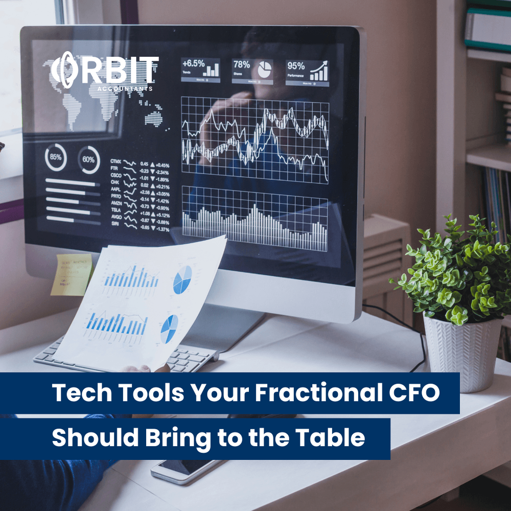 Tech Tools Your Fractional CFO Should Bring to the Table