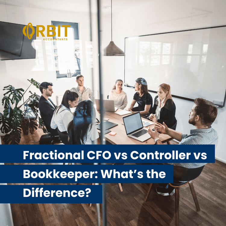 Fractional CFO vs Controller vs Bookkeeper: What’s the Difference?